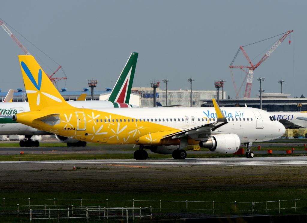 Vanilla A320-214 出発　