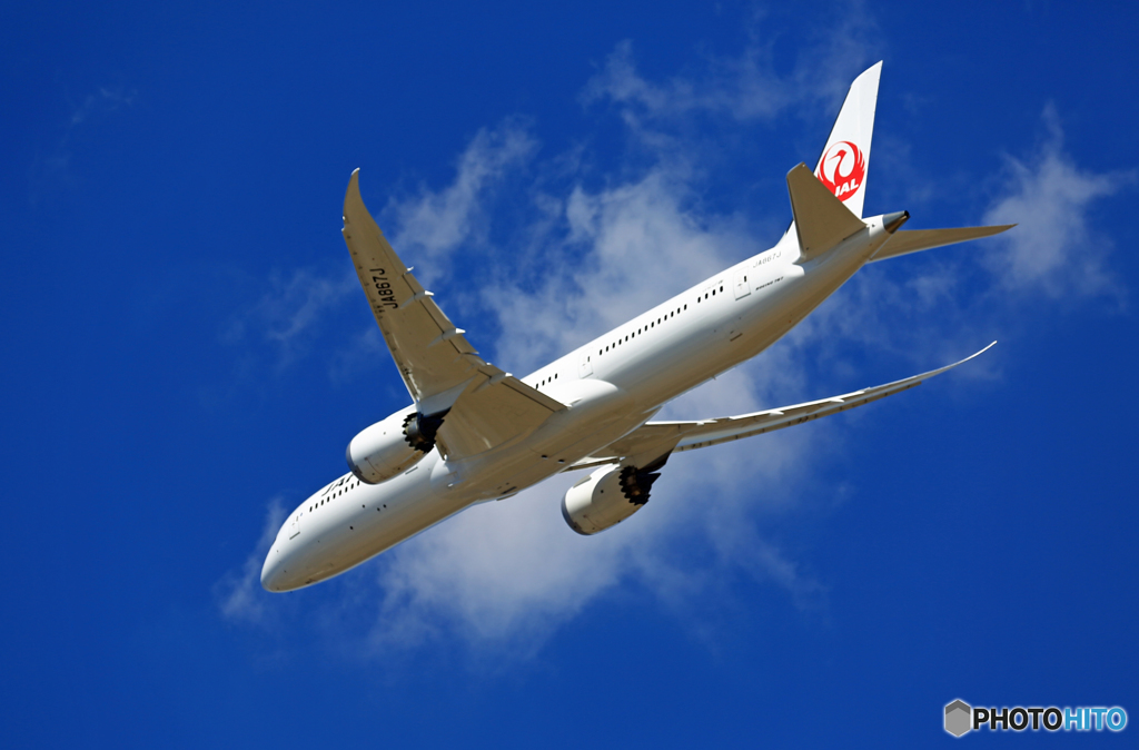 「空色」　JAL 787-9 JA867J