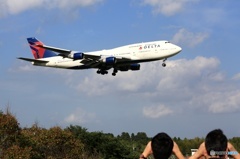 ジャンボ機 ダブル・チーズで撮ろう！