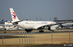 「空色」 中国東方A330-343 B-6095 離陸 