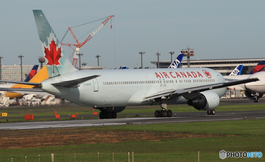 Air Canada 767-375 離陸
