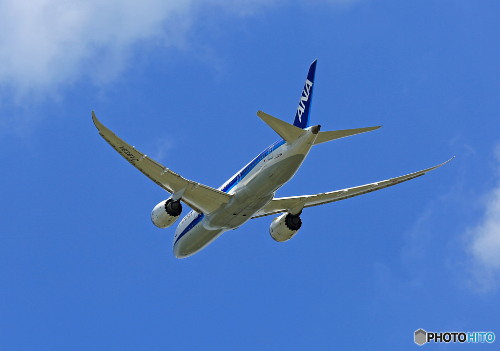 ☀ ANA 787-8 JA829A 飛び立ち 