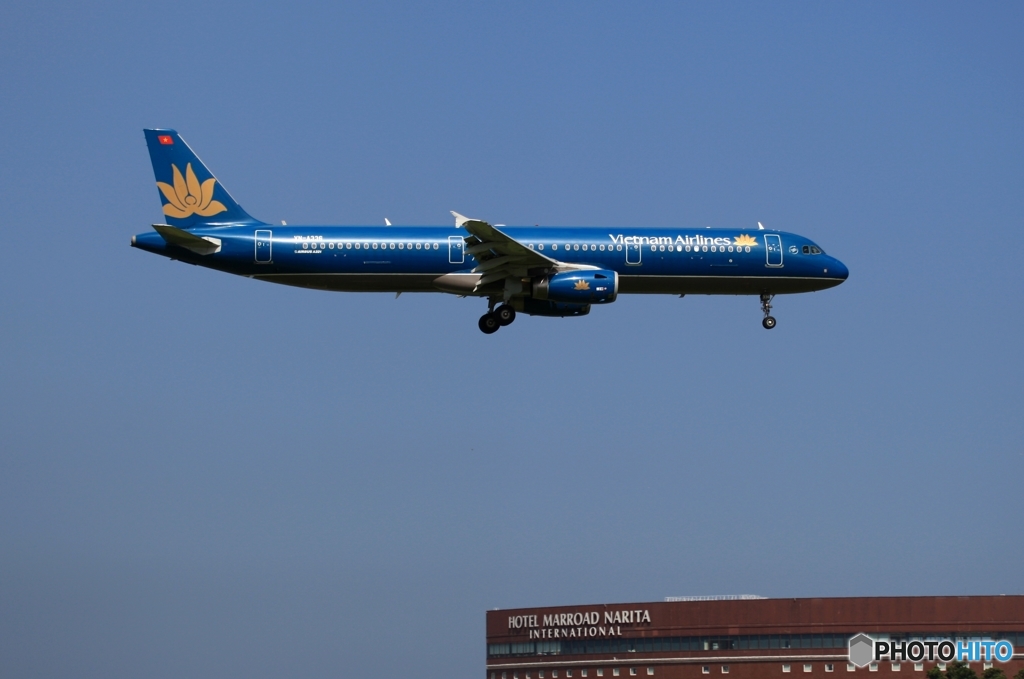 Vietnam A321-231 到着　