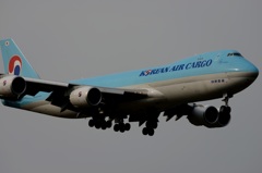 到着　KOREAN Cargo 747-8F
