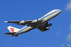 出発 Air China Cargo 747-400 B-2475