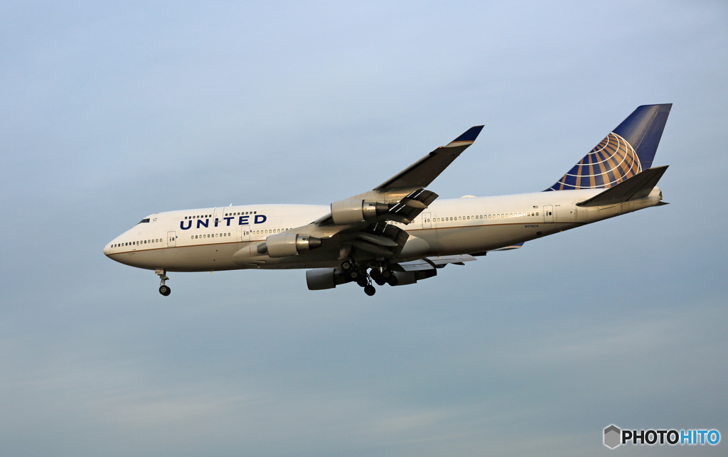 ✈UNITED✈ジャンボ機は今年で退役の様です！