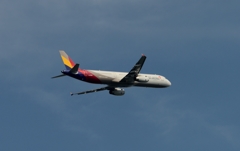 離陸（157）ASIANA A321-231 