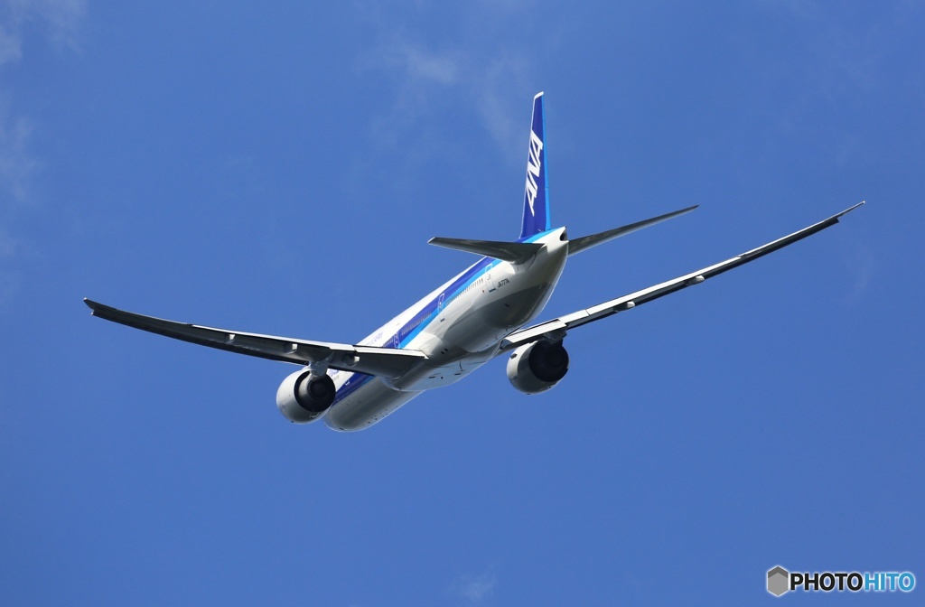 出発　ANA 777-381 JA777A