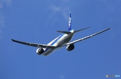 出発　ANA 777-381 JA777A