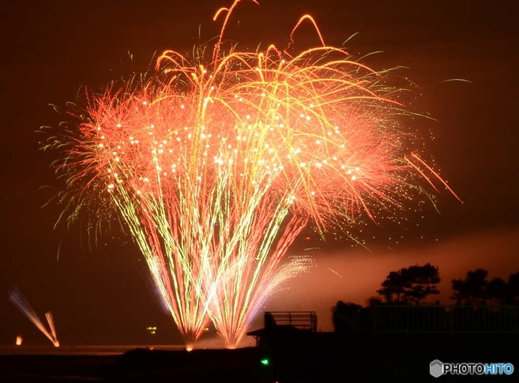 ☮　休憩タイム（207）花火　☮　