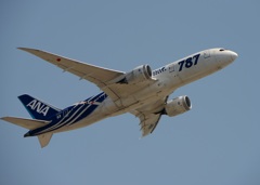 ANA 787-8 離陸