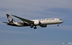 到着　Air New Zealand 787-9