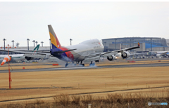 Landing ☀Asiana 747-400 HL7423