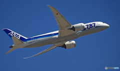 離陸 ANA 787-8 JA823A
