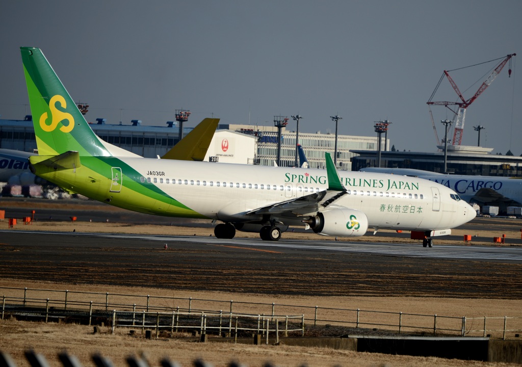 春秋 737-800 離陸