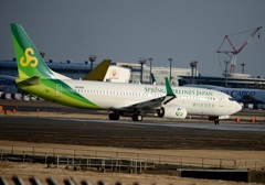 春秋 737-800 離陸