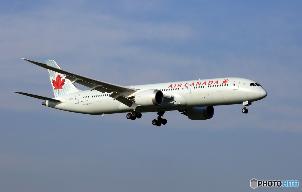 Air Canada 787-9 到着　