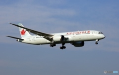 Air Canada 787-9 到着　