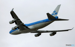 KLM 747-400 PH-BFT 出発 