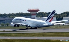 出発 ☮Air France A380-861　