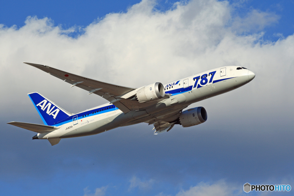 ANA 787-8 JA805A 離陸　