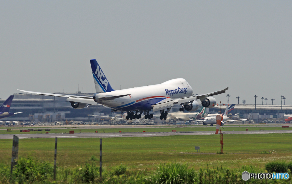 到着 NCA 747-8KZF JA11KZ/ジャンボ保存委員会