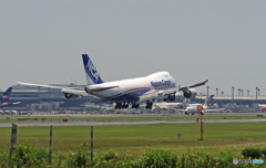 到着 NCA 747-8KZF JA11KZ/ジャンボ保存委員会