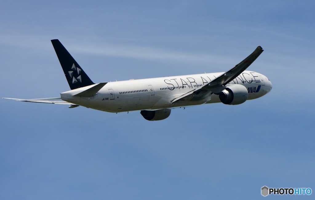 ANA STAR 777-300 出発　