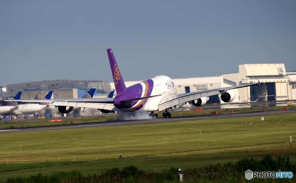 さくらの山より3.5km先の風景 A380 　