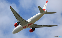 離陸 Austrian 777-2Z9 OE-LPD