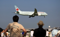 到着 Air Canada 787-8 待ったぜ？