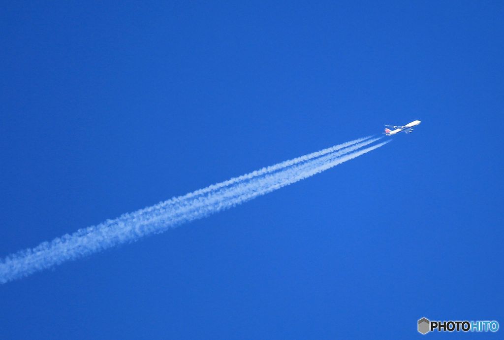 飛行機・雲✈　デルタ・ジャンボ機