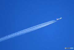 飛行機・雲✈　デルタ・ジャンボ機