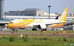 出発　scoot 787-9