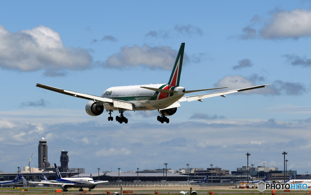 [青空] Alitalia 777-200 EI-ISD