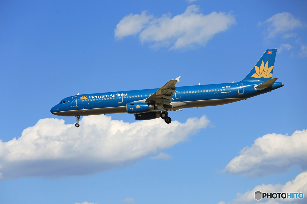 [青い空]　Vietnam A321-231 VN-A610