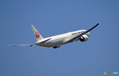 JAL 777-346 JA742J 離陸 