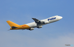 飛び立ちPolar 747-87UF N857GTジャンボ保存委員会
