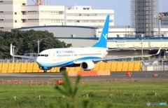 厦門航空（アモイ） Xiamen Airlines 737-800出発
