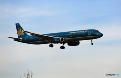 飛び立ち Vietnam A321-231 VN-A602