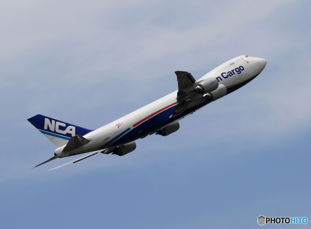 飛行　NCA 747-8KZF 