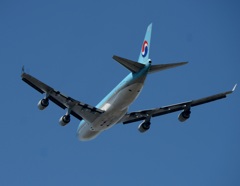 出発 KOREAN 747-4B5F