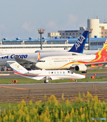 離陸 静岡コミュータ セスナ 525 JA359C