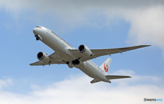 JAL 787-9 JA863J 離陸 