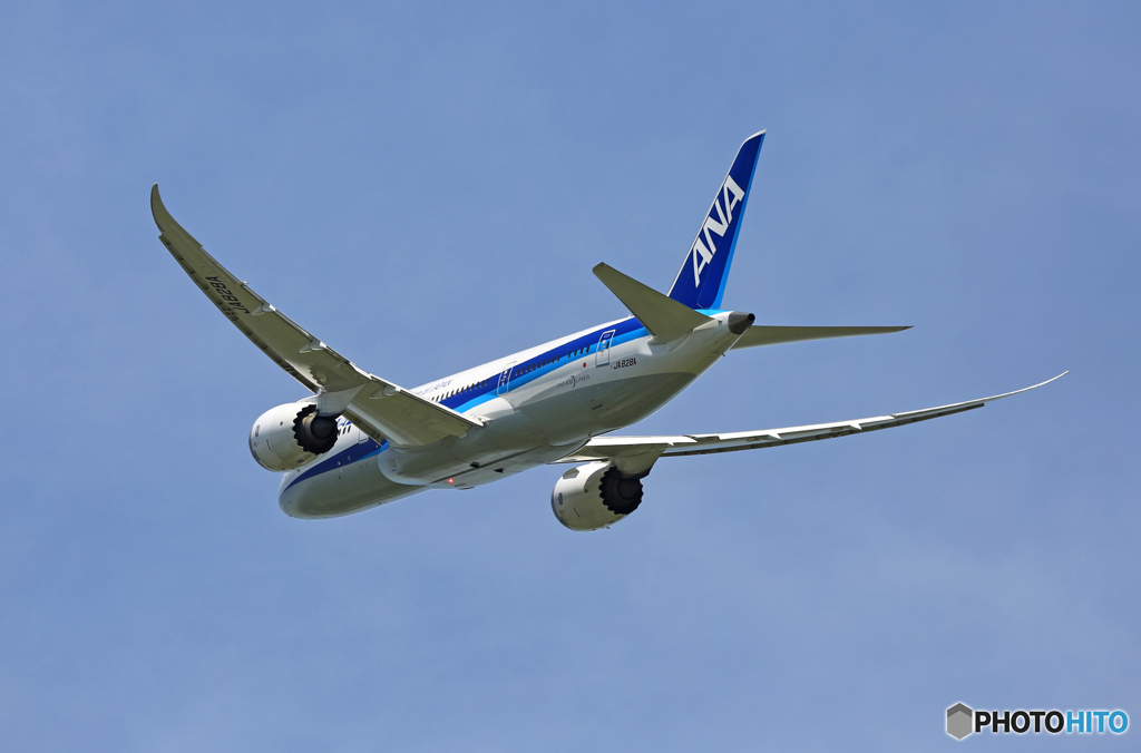 出発 ANA 787-8 JA828A