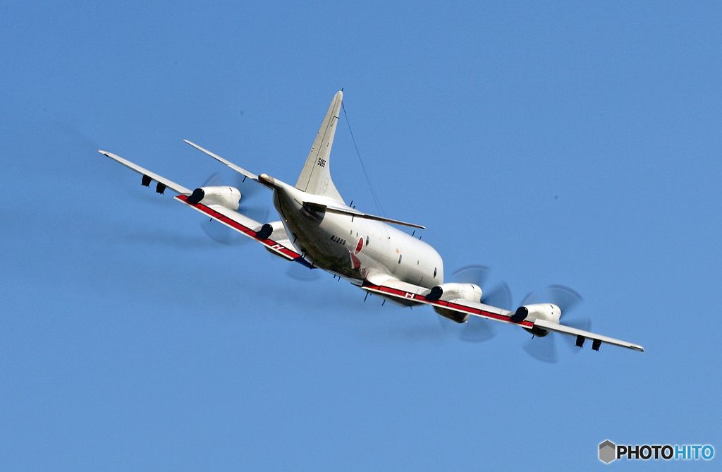 初めての厚木基地(16)..P-3Cをカッコよく撮る会