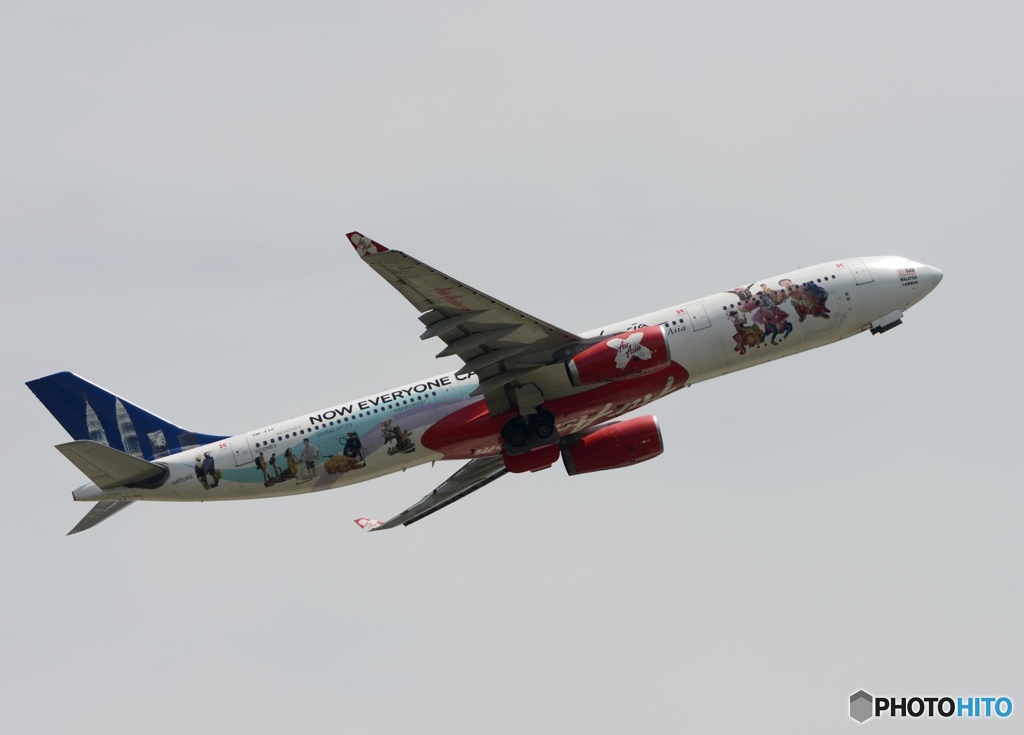 飛行　AIR ASIA A330-343