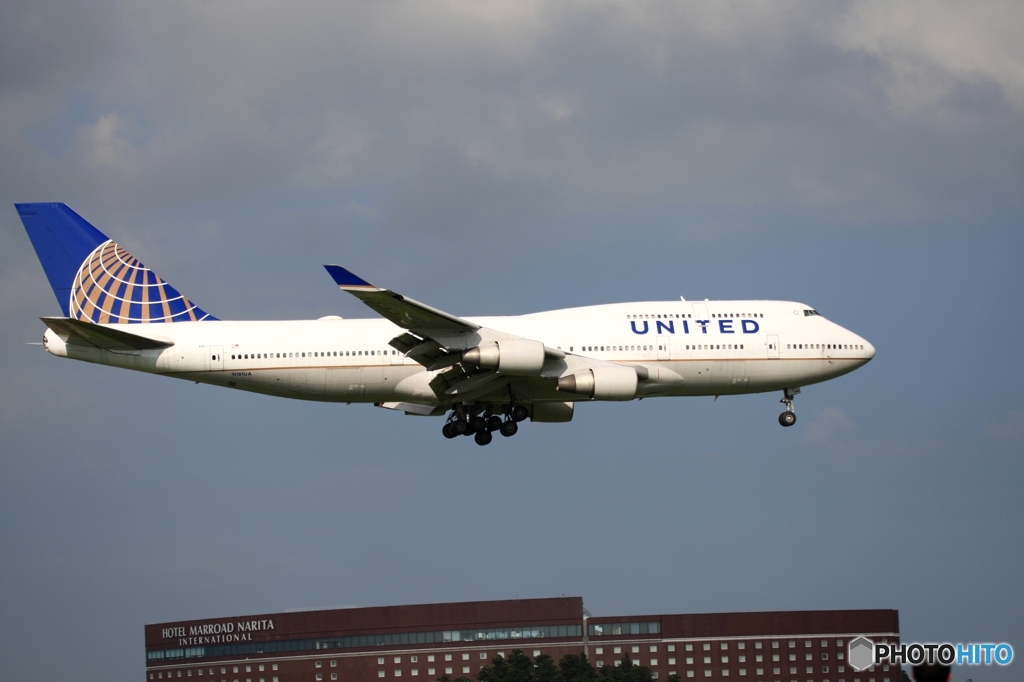 UNITED７４７ジャンボ機