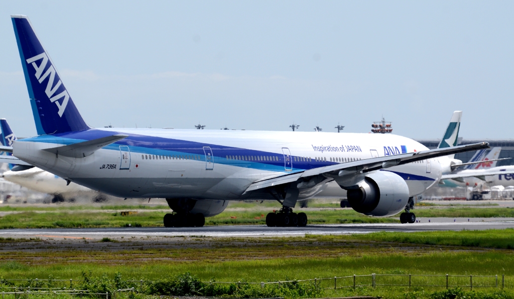 出発（155）ANA 777-381ER 