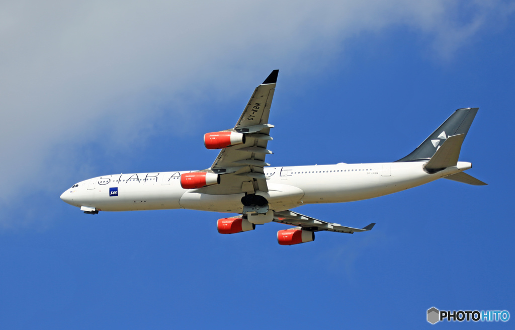 離陸 SAS A340-313 OY-KBM